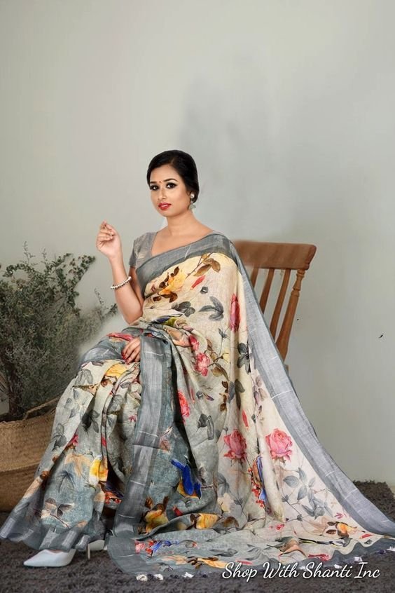 Synthetic Sarees